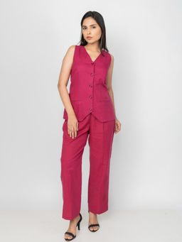 PRET PITAARA - Garnet Power Co-Ord Set