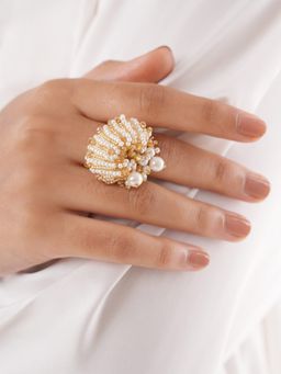 House of D'oro - Handcrafted Finger Ring Modern and Stylish Design Aria