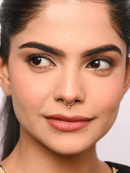 TOUCH925 - Pure 925 Silver Minimal Drop Septum Nose Ring for Women