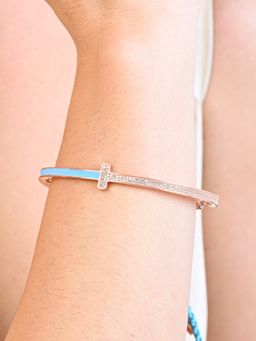 TOUCH925 - Pure 925 Silver Link Luxe Bracelet for Women