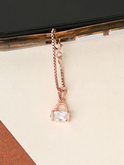 TOUCH925 - Pure 925 Silver Crystal Lock Charm