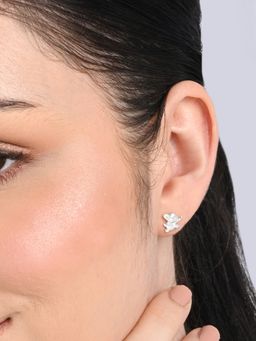 TOUCH925 - Pure 925 Silver Elephant Earrings for Women