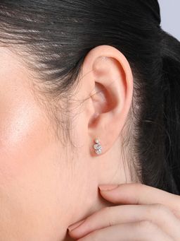 TOUCH925 - Pure 925 Silver Snake Earrings for Women