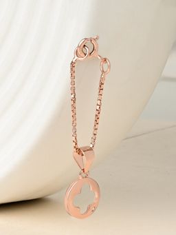 TOUCH925 - Pure 925 Silver Minimal Clover Charm