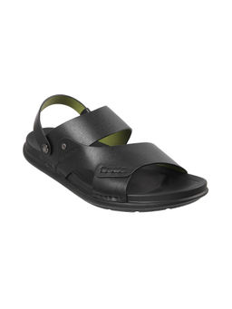 Mochi - Men Synthetic Black Sandals