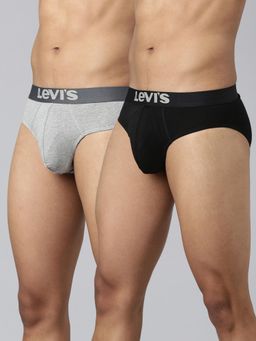 Levi's - 017 Brief for Men with Comfort & Smart Skin Technology Multicolor (Pack of 2)