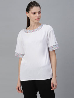 ASICS - White Solid Lp Ss Tee