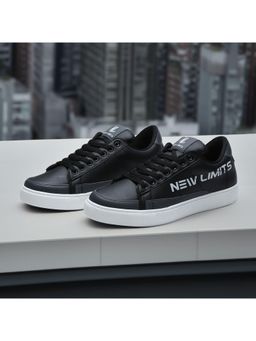 NEW LIMITS - Black SHARP New-age Sneakers For Men