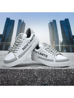 NEW LIMITS - White SHARP New-age Sneakers For Men