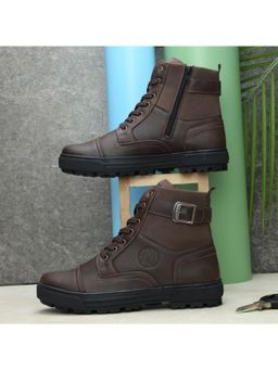 NEW LIMITS - Men Brown THOR Trekking Shoes