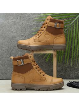 NEW LIMITS - Men Tan THOR Trekking Shoes