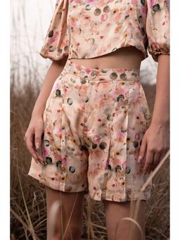 AFRIYA - Whispering Floral Print Multicolor Short
