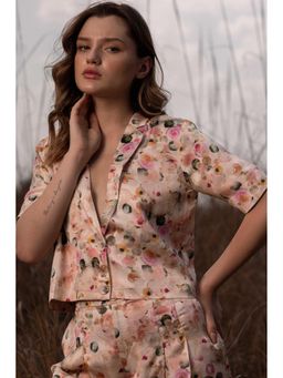 AFRIYA - Whispering Women's Short Multicolor Blazer