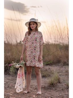 AFRIYA - Whispering Pastels Short Dress