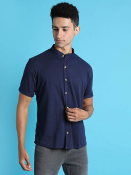 Campus Sutra - Men Solid Stylish Casual Summer Shirts