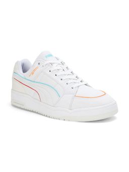 Puma - Slipstream Lo Canvas Unisex White Sneakers