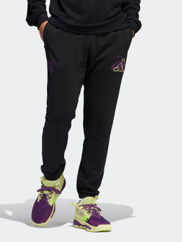 adidas - Dame 8 Inn Black Basketball Track Pant