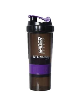 Strauss - Spider Shaker Bottle 500 ml (Purple)