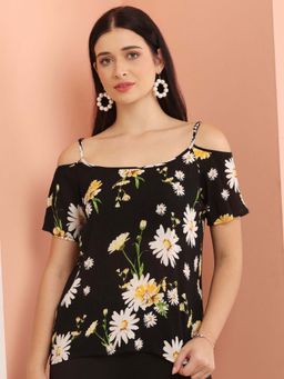DEBONATELLA - Sunflower Cut Out Top