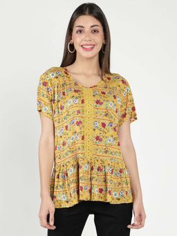 DEBONATELLA - Floral Lace Smart Casual Top