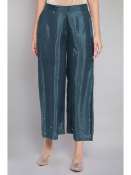 WISHFUL by W - Green Solid Parallel Pants