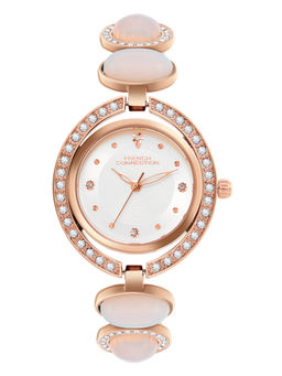 French Connection - Silver Dial Analog Watch for Women (FCD1SRGM)