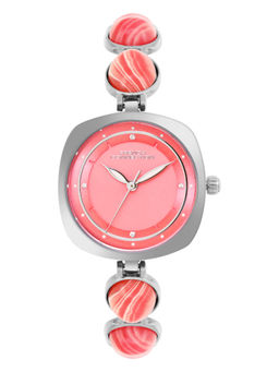 French Connection - Pink Dial Analog Watch for Women (FCD2SM)
