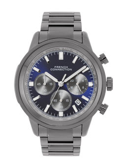 French Connection - 289C Blue Dial Chronograph Watch for Men (Fcn0120Gnm)