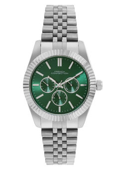 French Connection - Green Dial Multifunction Watch for Men (Fcn0124Nsm)
