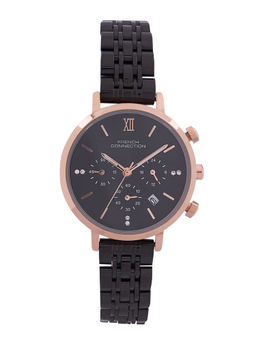 French Connection - BLACK Dial Chronograph Watch for Women (FCN0127BM)