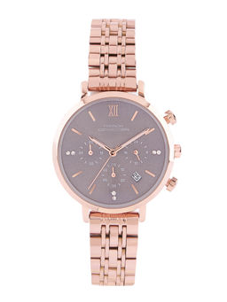French Connection - GREY Dial Chronograph Watch for Women (FCN0127RGM)