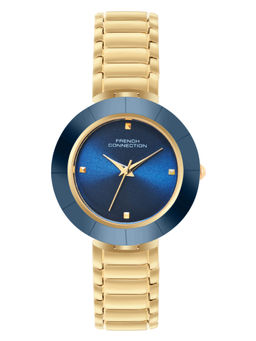 French Connection - BLUE Dial Analog Watch for Women (FCN0136UGM)