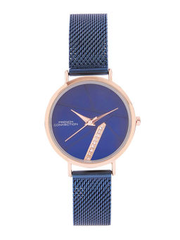 French Connection - BLUE Dial Analog Watch for Women (FCN0137UM)