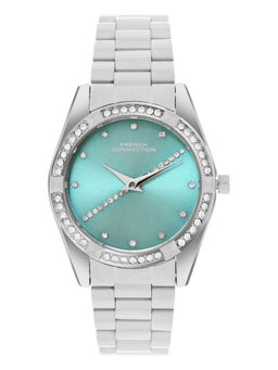 French Connection - Sea Green Dial Analog Watch for Women (FCN0138SM)
