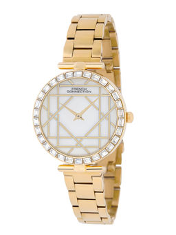 French Connection - Silver Dial Analog Watch for Women (FCN0141SGM)