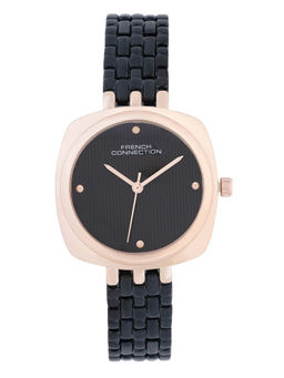 French Connection - BLACK Dial Analog Watch for Women (FCN0143BM)