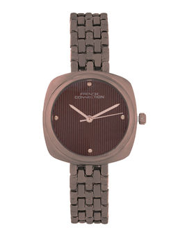 French Connection - Brown Dial Analog Watch for Women (FCN0143BRGM)