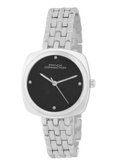 French Connection - BLACK Dial Analog Watch for Women (FCN0143BSM)