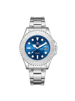 Kenneth Scott - Men's Analog Blue Dial Watch (K23022-Sbsl)