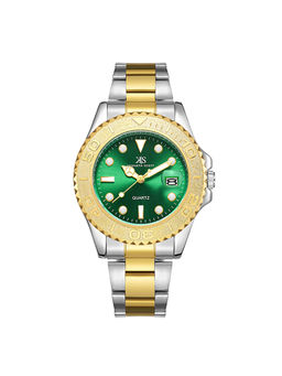 Kenneth Scott - Men's Analog Green Dial Watch (K23022-Tbth)