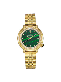 Kenneth Scott - Women's Analog Green Dial Watch (K23518-Gbgh)