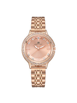 Kenneth Scott - Women's Analog Rose Gold Dial Watch (K23521-Rbkk)
