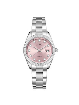 Kenneth Scott - Women's Analog Pink Dial Watch (K23546-Sbsp)