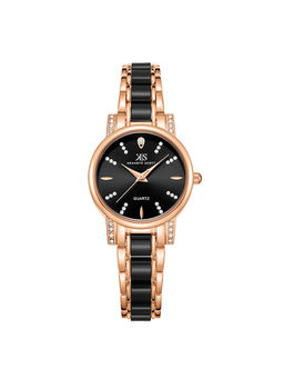 Kenneth Scott - Women's Analog Black Dial Watch (K23547-Kcbb)