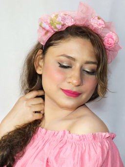 Soho Boho Studio - Cherry Blossom Scrunchie Hairband