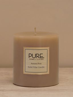 Pure Home + Living - Beige Autumn Fruit Pillar Candle