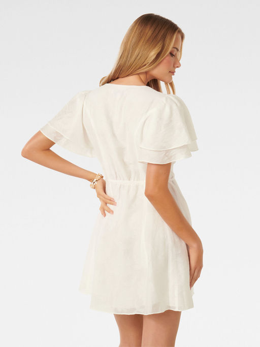 Buy Forever New Avril Button Through Mini Dress with Belt (Set of 2) Online