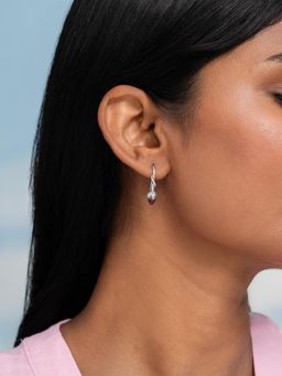 Shaya by CaratLane - Rise Above Coyness Earrings In 925 Silver