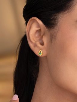Shaya by CaratLane - Vivid Earrings In Gold-Plated 925 Silver