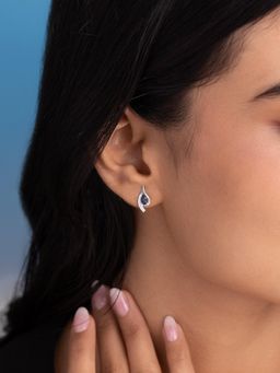 Shaya by CaratLane - Eternal Drop Earrings In 925 Silver